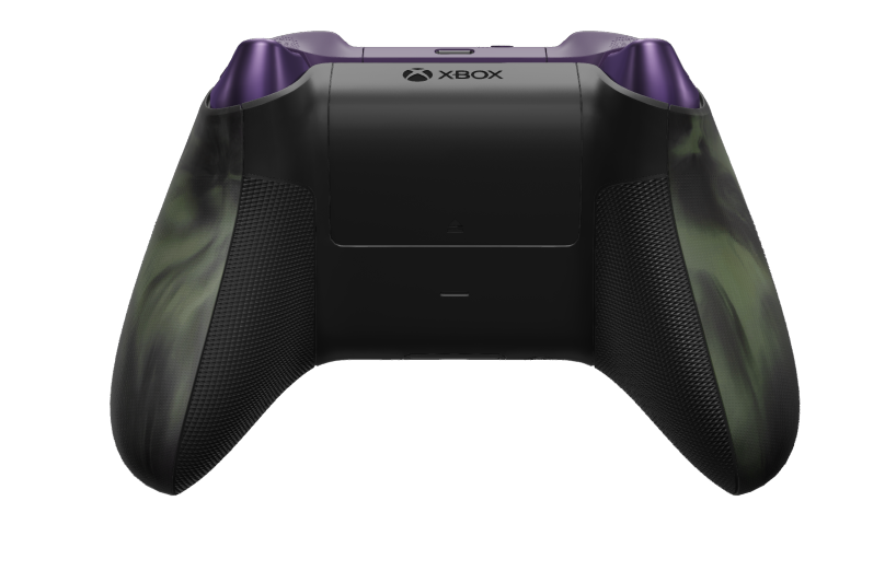 Xbox Wireless Controller - Hoofdtekst: Nocturnal Vapor, D-Pads: Nachtelijk groen, Duimsticks: Astral Purple