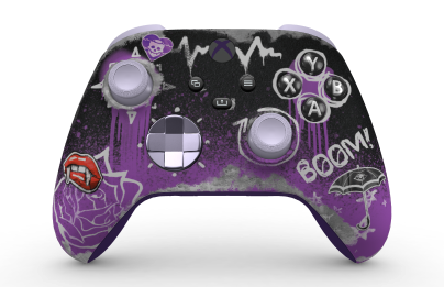 Xbox Wireless Controller – Redfall Limited Edition - Body: Layla Ellison, D-Pads: Soft Purple (Metallic), Thumbsticks: Soft Purple