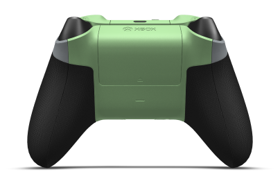 Xbox draadloze controller - Body: Ash Grey, D-Pads: Velocity Green (Metallic), Thumbsticks: Soft Green