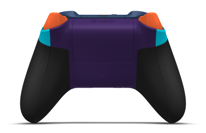 Xbox Wireless Controller - Corpo: Azul Libélula, Botões Direcionais: Verde Elétrico, Manípulos Analógicos: Roxo Astral