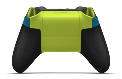 Xbox Wireless Controller - Body: Mineral Blue, D-Pads: Electric Volt (Metallic), Thumbsticks: Storm Grey
