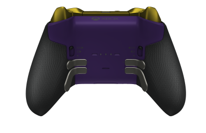 Xbox Elite Wireless Controller Series 2 - Core - Behuizing voorzijde: Astral Purple + Rubberized Grips, D-pad: Facet, Bright Silver (Metal), Behuizing achterzijde: Astral Purple + Rubberized Grips