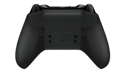 Xbox Elite Wireless Controller Series 2 - Core - Body: Carbon Black + Rubberized Grips, D-pad: Facet, Carbon Black (Metal), Back: Carbon Black + Rubberized Grips