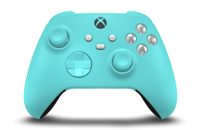 Xbox Wireless Controller - Body: Glacier Blue, D-Pads: Glacier Blue, Thumbsticks: Glacier Blue