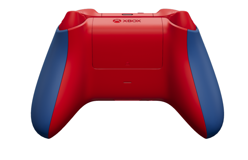 Xbox Wireless Controller - Cuerpo: Aqua Shift, Crucetas: Rojo radiante, Palancas de mando: Rojo radiante