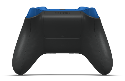 Manette sans fil Xbox - Tělo: Uhlově černá, Řídicí kříže: Elektrizující modrá, Palcové ovladače: Elektrizující modrá