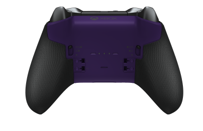Xbox Elite Wireless Controller Series 2 - Core - Corpo: Shock Blue + Rubberized Grips, Botão Direcional: Faceta, Roxo Astral (Metal), Traseira: Astral Purple + Rubberized Grips