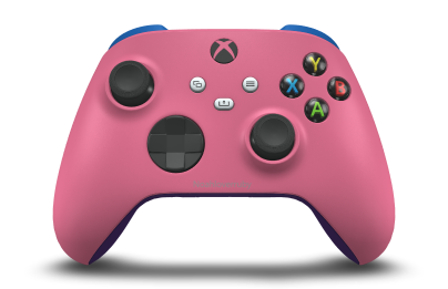 Xbox Wireless Controller - Body: Deep Pink, D-Pads: Carbon Black, Thumbsticks: Carbon Black