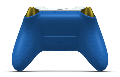 Xbox Wireless Controller - Korpus: Piorunujący błękit, Pady kierunkowe: Złoto, Drążki: Piorunujący żółty