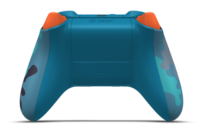 Xbox Wireless Controller - Body: Mineral Camo, D-Pads: Mineral Blue, Thumbsticks: Zest Orange