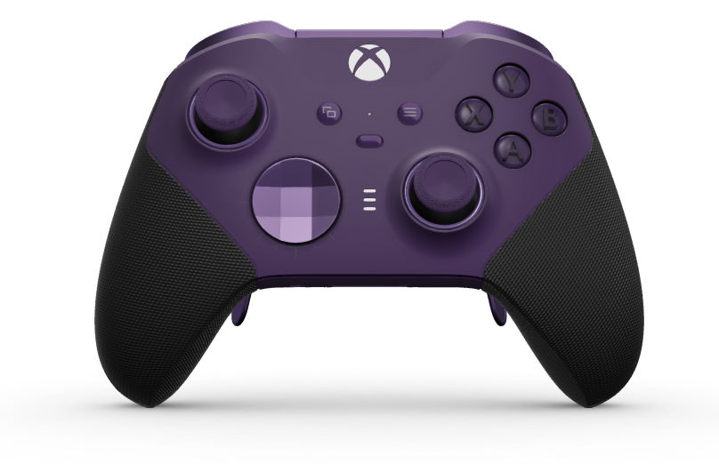 Xbox Elite Wireless Controller Series 2 - Core - Corpo: Roxo Astral + Pegas em Borracha, Botão Direcional: Facetado, Astral Purple (Metal), Traseira: Roxo Astral + Pegas em Borracha