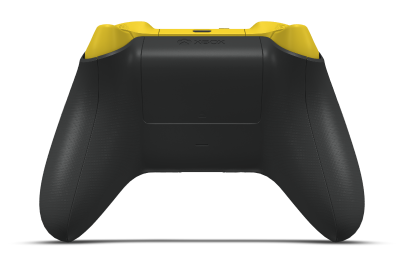 Xbox Wireless Controller - Framsida: Kolsvart, Styrknappar: Blixtgul (metallic), Styrspakar: Lighting Yellow