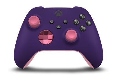 Xbox Wireless Controller - Body: Astral Purple, D-Pads: Deep Pink (Metallic), Thumbsticks: Deep Pink