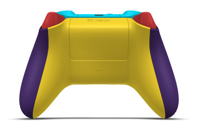 Mando inalámbrico Xbox - Hoofdtekst: Astral Purple, D-Pads: Velocity Green, Duimsticks: Zest-oranje