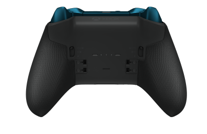 Xbox Elite Wireless Controller Series 2 - Core - Fremsida: Soft Orange + Rubberized Grips, Styrknapp: Facett, Photon Blue (Metall), Tillbaka: Carbon Black + Rubberized Grips