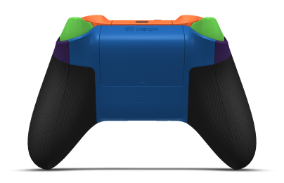 Xbox Wireless Controller - Hoofdtekst: Astralpaars, D-Pads: Carbonzwart (metallic), Duimsticks: Velocity-groen