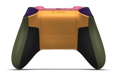 Xbox Wireless Controller - Corpo: Verde Noturno, Botões Direcionais: Rosa Profundo (Metalizado), Manípulos Analógicos: Vermelho Forte