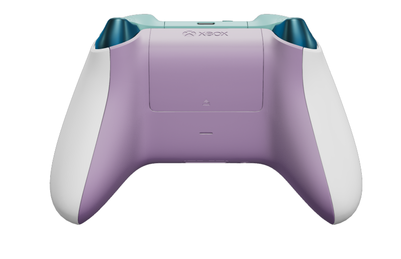 Xbox Wireless Controller - Tělo: Cosmic Shift, Řídicí kříže: Ledovcově modrá (kovová), Palcové ovladače: Hluboká růžová