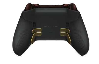 Xbox Elite Wireless Controller Series 2 - Core - Body: Carbon Black + Rubberized Grips, D-pad: Facet, Carbon Black (Metal), Back: Carbon Black + Rubberized Grips