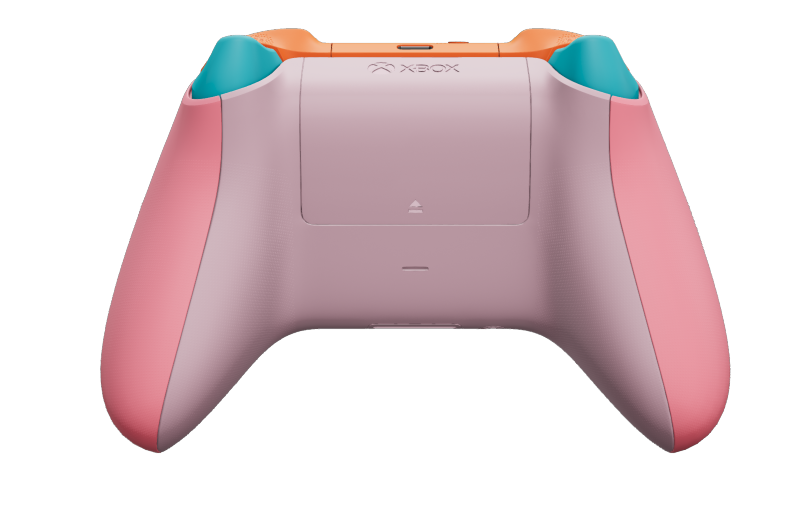 Xbox 無線控制器 - Body: Retro Pink, D-Pads: Dragonfly Blue (Metallic), Thumbsticks: Shock Blue