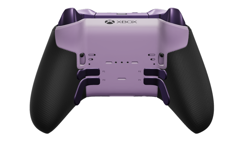 Xbox Elite Wireless Controller Series 2 - Core - Vorderseite: Soft Purple + gummierte Griffe, D-Pad: Facettiert, Astral Purple (Metall), Rückseite: Soft Purple + gummierte Griffe