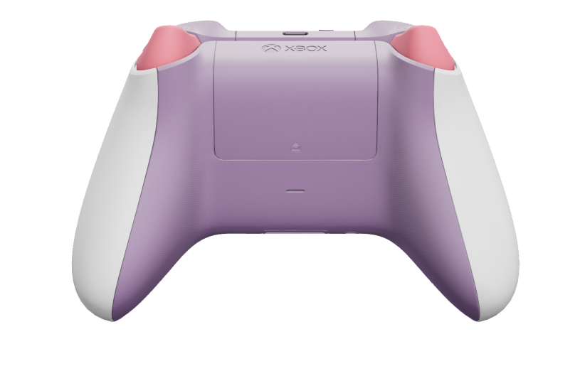 Xbox Wireless Controller - 몸체: Cosmic Shift, 방향 패드: 레트로 핑크, 엄지스틱: 레트로 핑크
