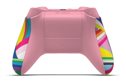 Xbox ワイヤレス コントローラー - Body: Pride, D-Pads: Soft Orange, Thumbsticks: Retro Pink