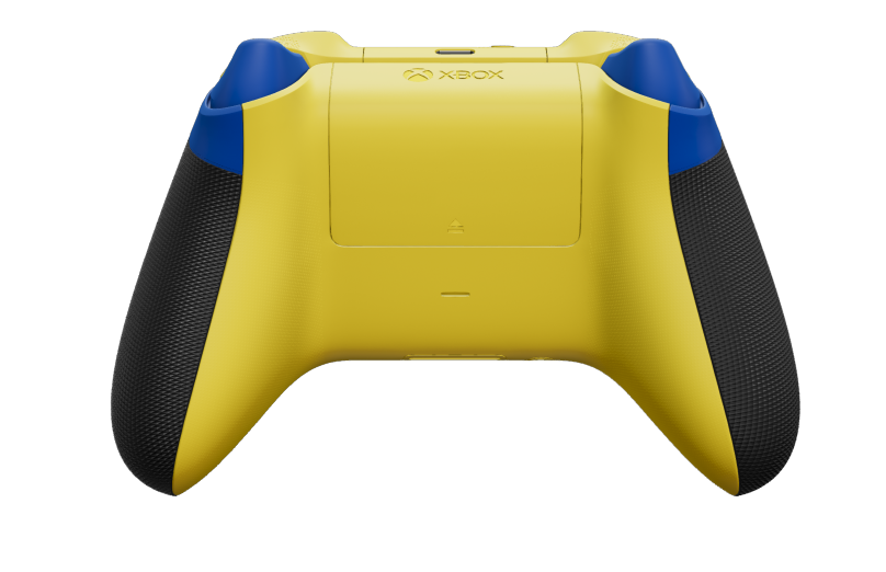 Xbox Wireless Controller - Body: Shock Blue, D-Pads: Lightning Yellow, Thumbsticks: Lightning Yellow