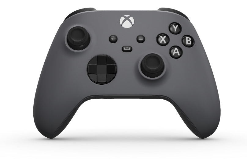 Xbox Wireless Controller - Body: Storm Grey, D-Pads: Carbon Black (Metallic), Thumbsticks: Carbon Black