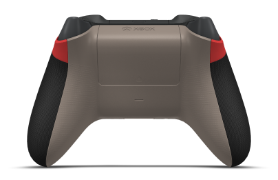 Xbox 無線控制器 - Body: Pulse Red, D-Pads: Desert Tan, Thumbsticks: Storm Grey