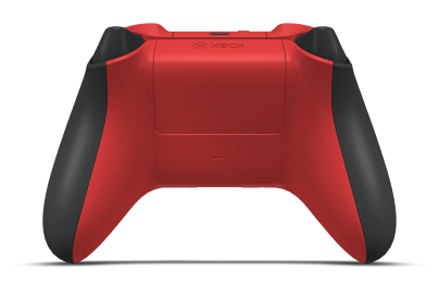 Xbox Wireless Controller - 몸체: 카본 블랙, 방향 패드: 펄스 레드, 엄지스틱: 카본 블랙