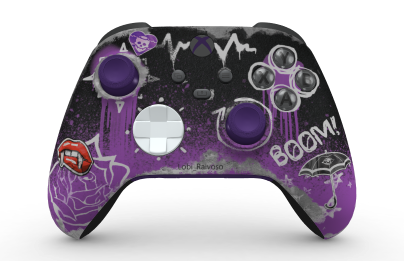 Xbox Wireless Controller – Redfall Limited Edition - Body: Layla Ellison, D-Pads: Robot White, Thumbsticks: Astral Purple