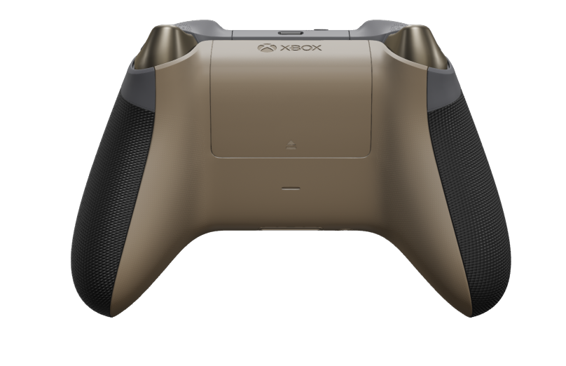 Xbox Wireless Controller - Body: Lunar Shift, D-Pads: Desert Tan (Metallic), Thumbsticks: Storm Gray