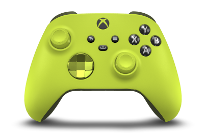 Xbox Wireless Controller - Body: Electric Volt, D-Pads: Electric Volt (Metallic), Thumbsticks: Electric Volt