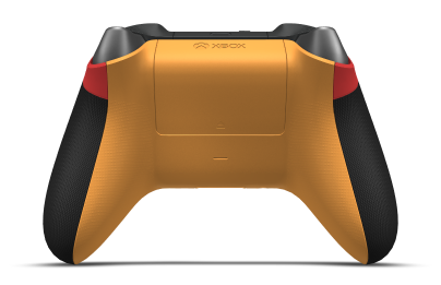 Xbox 무선 컨트롤러 - Body: Pulse Red, D-Pads: Velocity Green (Metallic), Thumbsticks: Soft Orange