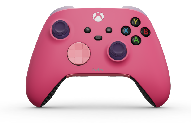 Xbox Wireless Controller - Hoveddel: Dyb pink, D-blokke: Retropink, Thumbsticks: Astrallilla