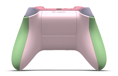 Xbox 무선 컨트롤러 - Corpo: Verde suave, Botões Direcionais: Verde Veloz (Metálico), Manípulos Analógicos: Amarelo relâmpago