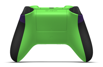 Xbox Wireless Controller - Corpo: Roxo Astral, Botões Direcionais: Roxo Astral, Manípulos Analógicos: Laranja Vibrante