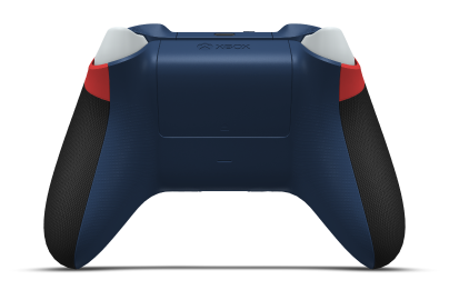 Xbox Wireless Controller - Body: Pulse Red, D-Pads: Midnight Blue, Thumbsticks: Carbon Black