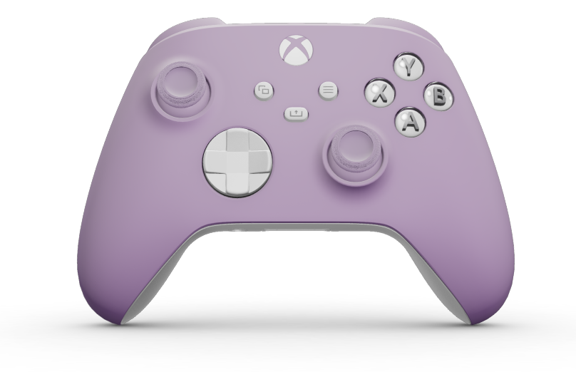 Xbox Wireless Controller - Body: Soft Purple, D-Pads: Robot White, Thumbsticks: Soft Purple