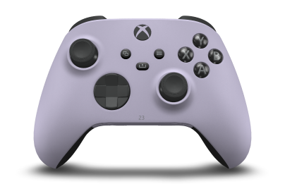 Mando inalámbrico Xbox - Body: Soft Purple, D-Pads: Carbon Black, Thumbsticks: Carbon Black