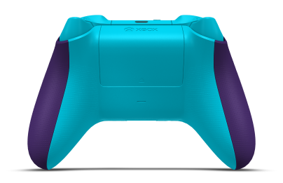 Xbox Wireless Controller - Corpo: Roxo Astral, Botões Direcionais: Azul Libélula (Metálico), Manípulos Analógicos: Azul Libélula