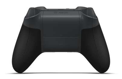 Controller with Storm Grey body, Storm Grey D-pad, and Storm Grey thumbsticks - back view