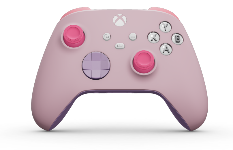Xbox Wireless Controller - Body: Soft Pink, D-Pads: Soft Purple, Thumbsticks: Deep Pink