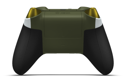 Xbox Wireless Controller - Body: Robot White, D-Pads: Lightning Yellow (Metallic), Thumbsticks: Carbon Black