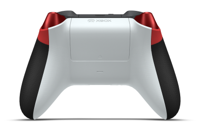 Xbox Wireless Controller - Corpo: Vermelho Forte, Botões Direcionais: Branco Robot, Manípulos Analógicos: Preto Carbono