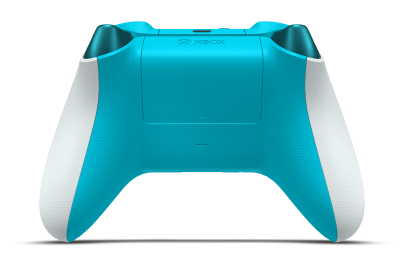 Xbox Wireless Controller - Body: Robot White, D-Pads: Dragonfly Blue (Metallic), Thumbsticks: Dragonfly Blue