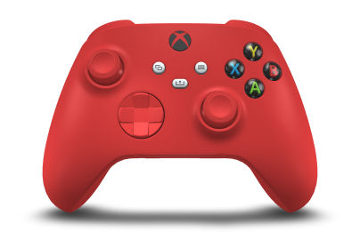 Xbox Wireless Controller - Body: Pulse Red, D-Pads: Pulse Red, Thumbsticks: Pulse Red