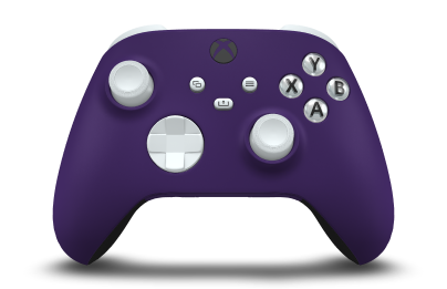 Xbox Wireless Controller - Body: Astral Purple, D-Pads: Robot White, Thumbsticks: Robot White