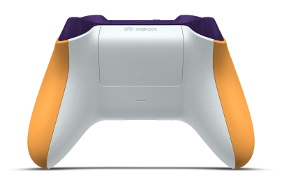Xbox Wireless Controller - Body: Soft Orange, D-Pads: Astral Purple (Metallic), Thumbsticks: Zest Orange